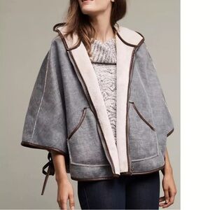 Hei Hei Reversible Denim Cape